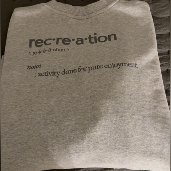 Outdoor Voices Light Gray Crewneck - Picture 3 of 6